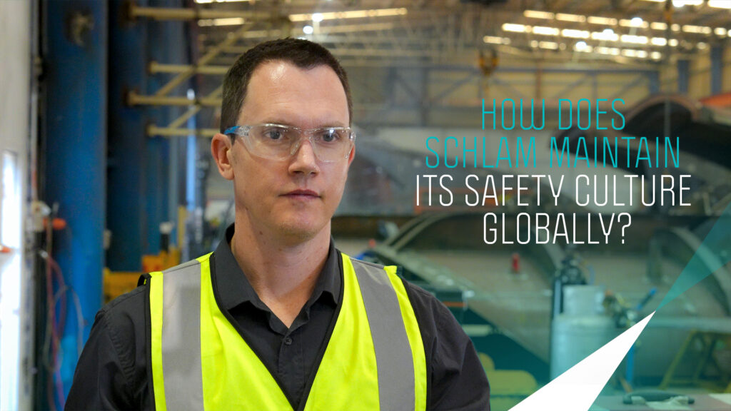 Thumbnail for Tim Martin's global seguridad video, image text reads: HOW DOES SCHLAM MAINTAIN ITS SAFETY CULTURE GLOBALLY